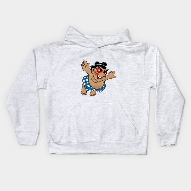 SUMO SPLASH Kids Hoodie by jamesmarsh83